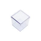 Kit 100 Caixa Acrílica 4x4 Transparente para Lembrancinhas