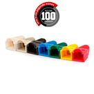 Kit 100 Capa Protetora de Rj45 Cinza Kit 100 Capa Protetora de Rj45 Cinza
