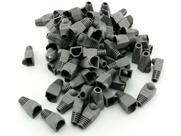 Kit 100 Capas De Silicone Para Conector de Rede RJ45