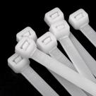 Kit 100 Cinta Plastica Abracadeira Nylon Preto e Branco Várias Medidas