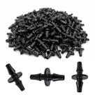 Kit 100 Conector Flecha 4,0mm p/ Microtubos Microaspersores Kit 100 Conector Flecha 4,0mm p/ Microtubos Microaspersores