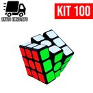 Kit 100 Cubo Mágico 5x5 Grande Brinquedo Quebra Cabeça Infantil Interativo para Criança Adulto