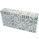 Kit 100 Dados de 6 Lados 16mm Para Jogos Tabuleiro e Eventos Kit 100 Dados de 6 Lados 16mm Para Jogos Tabuleiro e Eventos