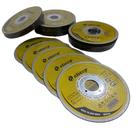 Kit 100 Discos de Corte Abrasivo Extra Fino para Inox 115 x 1.0 x 22.2mm ELITOP