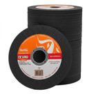 Kit 100 Discos de de corte fino para metal e inox 4.1/2" x 7/8" x 1,0 mm - 15.059