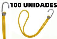 Kit 100 Elásticos Extensor Borracha p/ Caminhão Carreta AMARELO