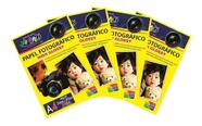 Kit 100 Folhas Papel Fotográfico glossy 180g Melhor qualidad Kit 100 Folhas Papel Fotográfico glossy 180g Melhor qualidad