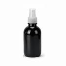 Kit 100 Frascos Pet 100ml Âmbar Com Spray para Viagens/Home Spray -