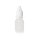 Kit 100 Frascos Plásticos Conta Gotas 10ml Natural Gotejador