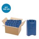 Kit 100 Gelo Placa Gel Artificial Reutilizável Rígido 100ml