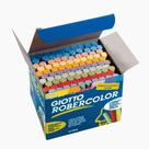 Kit 100 Giz Colorido Lousa Quadro Negro Plastificado Giotto