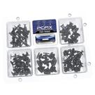Kit 100 grampo para-choque diversos gm fiat toyota jeep ford