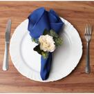 Kit 100 Guardanapo De Tecido 35x35 Para Mesa Posta Casamento Buffet Eventos