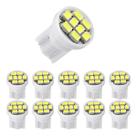 Kit 100 Lampada T10 8 Led Branca Pingo Luz 6000k Atacado