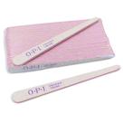 Kit 100 lixas stiletto gota opi 100/180 alongamento unhas