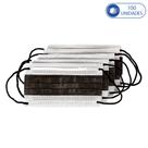 Kit 100 Máscaras para Crianças Descartáveis Preto Miralupa c
