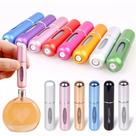 Kit 100 Mini Frasco Porta Perfume Recarregável Spray Bolsa Viagem Portátil 5ml Vaporizador