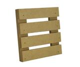 Kit 100 Mini Pallet Quadrado 10x10 Mdf Madeira