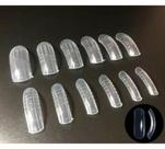 Kit 100 Molde F1 Vários Modelos Poligel Unhas Reutilizáveis
