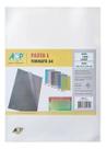 Kit 100 Pastas Em L A4 Acp Protetor Documentos Transparente