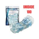 Kit 100 Pçs De Conectores De Emenda Linear C/gel 101e Bargoa Cor Branco