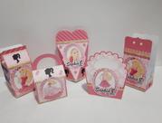 Kit 100 Personalizados Barbie