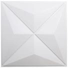 Kit 100 Placas decorativa 3D PVC 25cmX 25cm revestimento de parede