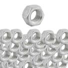 Kit 100 porca sextavada (d) 1/4 nc pl vonder