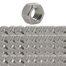 Kit 100 porca sextavada (e) 5/16 nc pl vonder