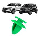 Kit 100 Presilha Grampo Moldura Paralama Fiat Toro Jeep Renegade