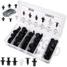 Kit 100 Presilhas Grampo Fixador De Carenagem p/ Carro Moto
