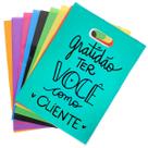 Kit 100 Sacolas Plástica Personalizada Gratidão Boca Palhaço 30x40 Kit 100 Sacolas Plástica Personalizada Gratidão Boca Palhaço 30x40