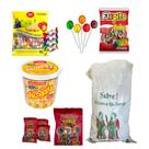 Kit 100 Saquinhos de Doces Festa Cosme e Damião Simples Kit 100 Saquinhos de Doces Festa Cosme e Damião Simples