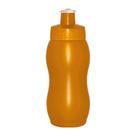 Kit 100 Squeezes Wave 250Ml Dourado Plástico Premium