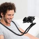Kit 100 Suporte de Celular para Pescoço Mesa Flexível Articulado MS212