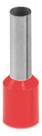 Kit 100 Terminal Pré-Isolado Tubular Ilhos 1,00x08mm - Tcm