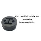 Kit 100 Unidades Borracha Coxim Carro Gol Geração 3