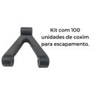 Kit 100 Unidades Borracha Escapamento Carro Jetta/Parati Kit 100 Unidades Borracha Escapamento Carro Jetta/Parati