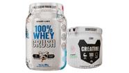 Kit 100% Whey Crush 900g + Creatina 300g 100% Pura Under Kit 100% Whey Crush 900g + Creatina 300g 100% Pura Under