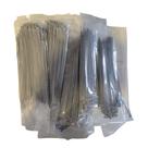 Kit 1000 Abraçadeira Nylon 2,5x200mm Cinza