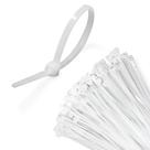 Kit 1000 Abraçadeira Plástica de Nylon Branco