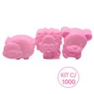 Kit 1000 Mini Sabonete Bichinhos Artesanal 3,5cm Sortidos