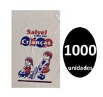 Kit 1000 Sacos de Plástico p/ Salve o Dia das Crianças 16x24 Kit 1000 Sacos de Plástico p/ Salve o Dia das Crianças 16x24