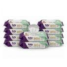 Kit 1000 Toalhas Umedecidas BabyFree caixa com 10 pacotes de 100 toalhas