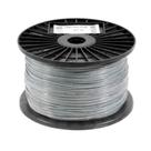 Kit 100m Cabo de Aço Revestido Pvc 1,6mm X 2,0mm (1/16 X 5/64) - Vonder