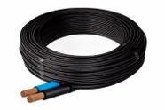 Kit 100mt cabo pp flex 2 x 6,00 mm cobrecom