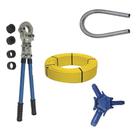 Kit 100Mt Tubo Pex 20mm + Alicate 16/20/26/32mm + Escareador + Mola 20mm