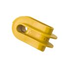 Kit 100PC Isolador Castanha S Amarela - Fuzil