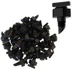 Kit 100und Gotejador Rosca 1/4" Regulável Zoom Vazão 1 à 12 l/h Ideal para Hortas, Vasos e Jardins
