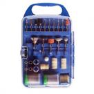 Kit 106 micro retifica acessorios esmeril universal vidro